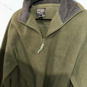 Authentic Wear by Cactus Sportswear Fleece Quarter-Zip Olive Green